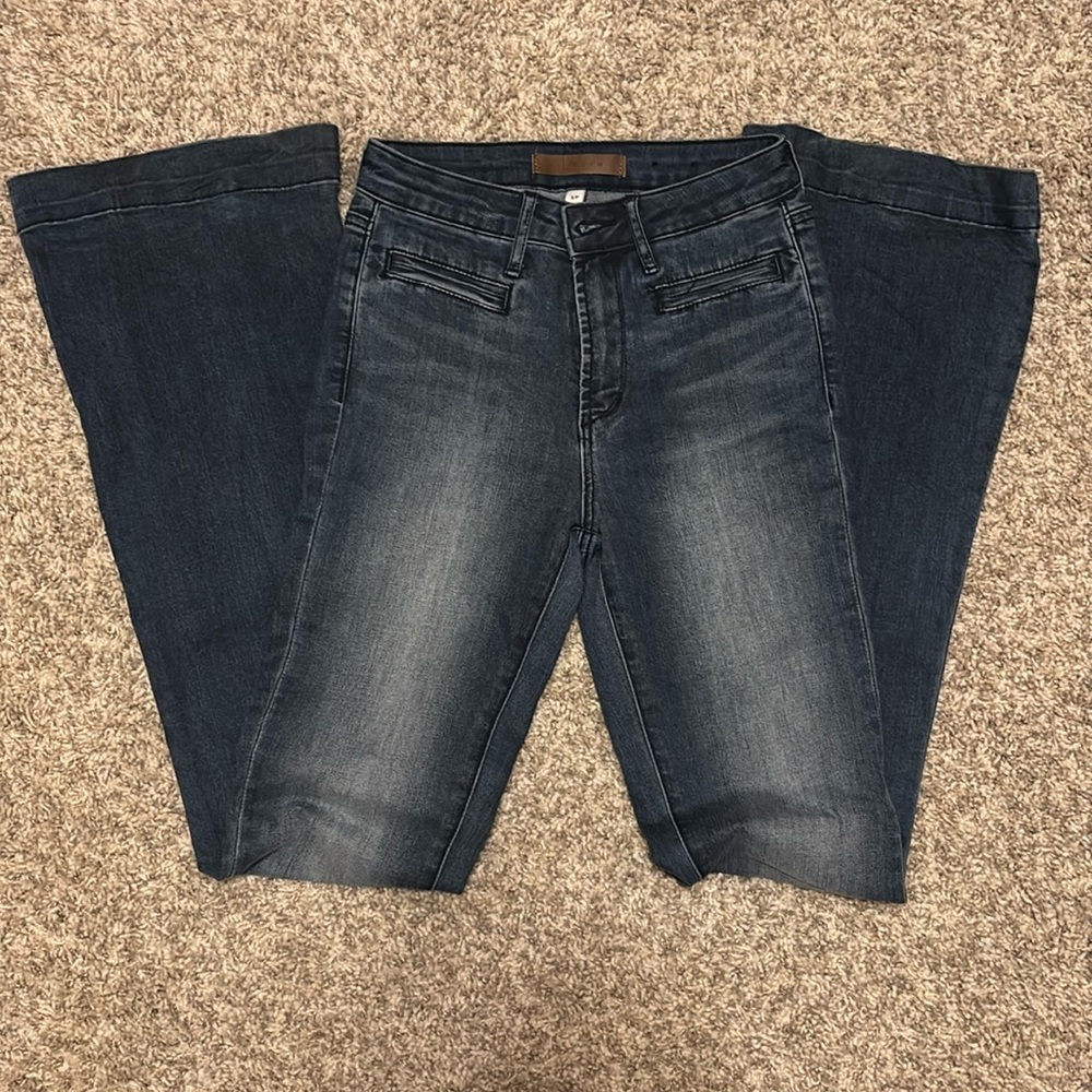 Leith high rise flare jeans